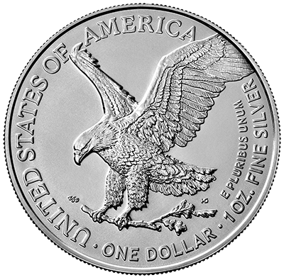 1 oz American Silver Eagle Coin - Random Year