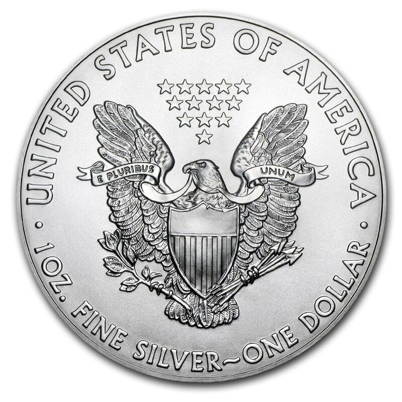 1 oz American Silver Eagle Coin - Random Year