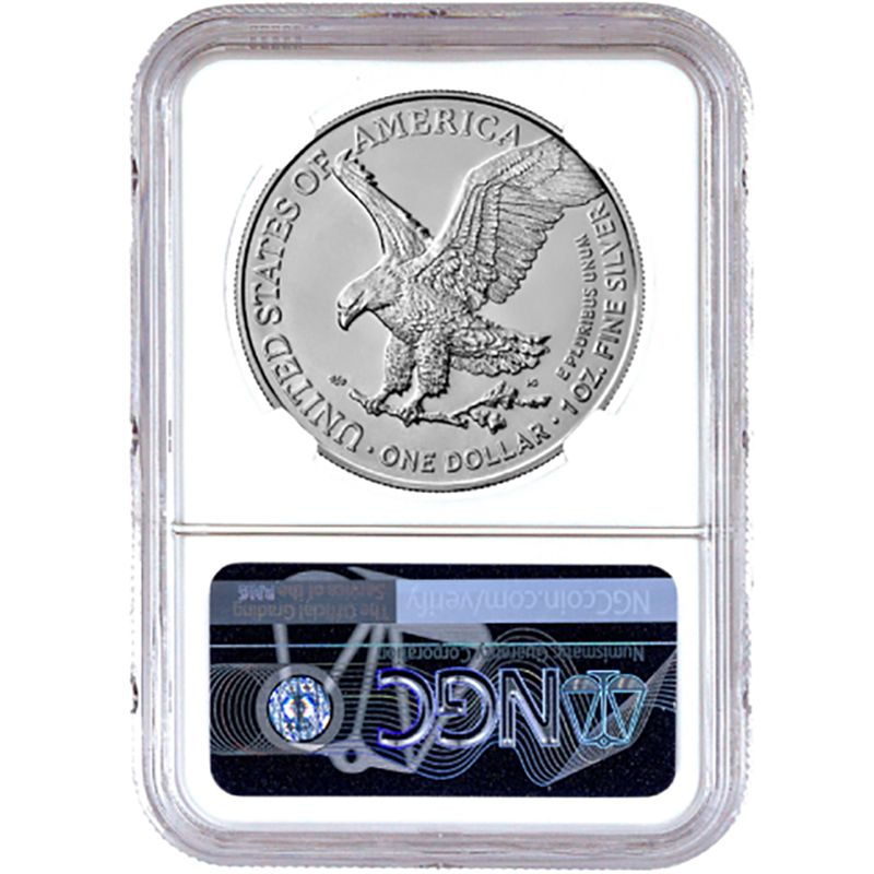1986-2025 NGC MS-69 1 oz American Silver Eagles Coin Complete Set