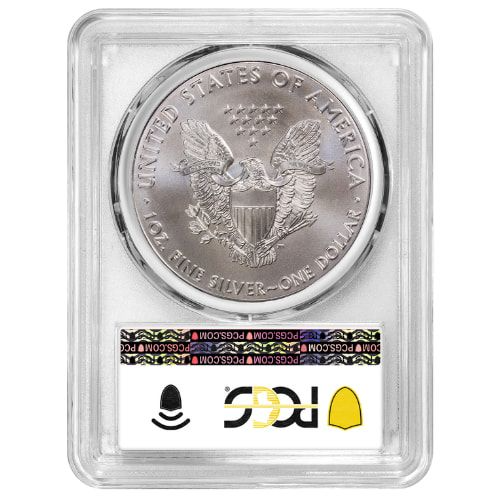 2014 PCGS MS-69 1 oz American Silver Eagle Coin