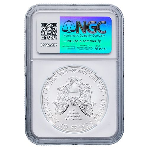 2012-(S) NGC MS-69 1 oz American Silver Eagle Coin Struck at San Francisco