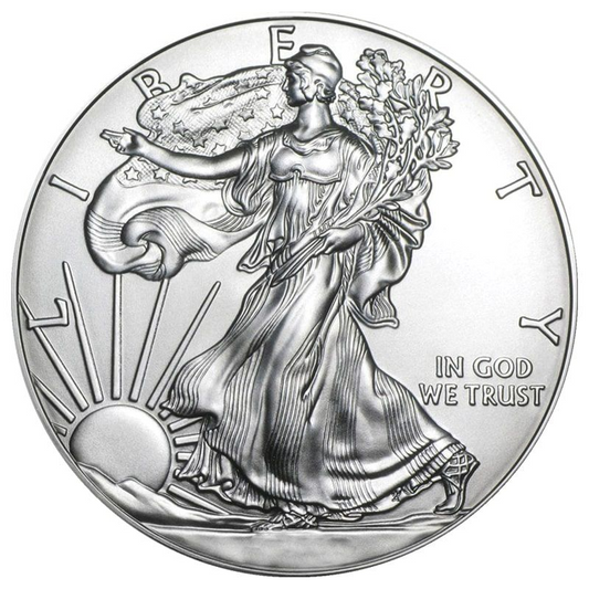 1 oz American Silver Eagle Coin - Random Year