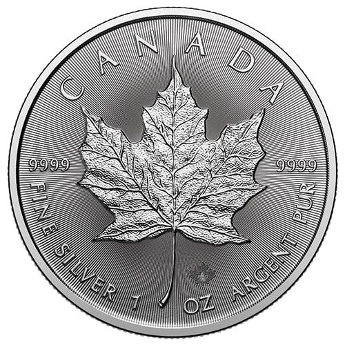 2025 1 oz Canadian Silver Maple Leaf Coin BU