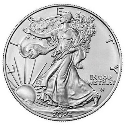 2024 Silver Eagle Premium Uncirculated MintCertified™ | Sealed Tube of 20 Coins