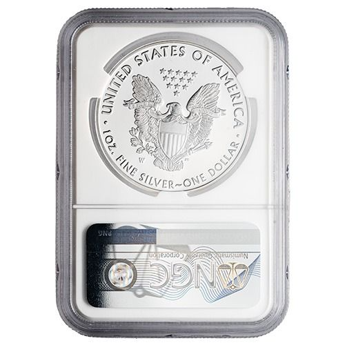2015 NGC MS-69 American Silver Eagle Coin (Brown Label)